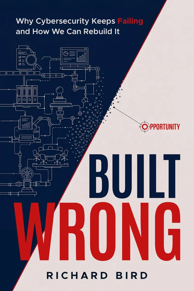 Built Wrong: Why Cybersecurity Keeps Failing and How We Can Rebuild It — book cover
